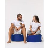 Atelier Del Sofa round pouf - blue blue garden pouffe | ePonuda.com