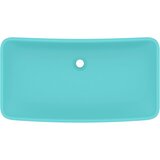  Luksuzni pravokutni umivaonik mat zeleni 71 x 38 cm keramički | shoptok.hr