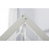 MID.YOU Postelja Traumhaus, Bor, Bela, Masivno | Shoptok.si