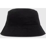 Levi's Bombažni klobuk črna barva