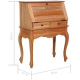  Pisalna miza 78x42x103 cm trden mahagonij | Shoptok.si