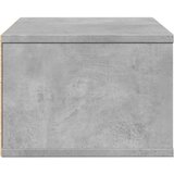  Stalak za pisač siva boja betona 40x32x22,5cm konstruirano drvo | shoptok.hr