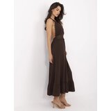 Italy Moda Dress-MI-SK-88573.83-dark brown | Shoptok.si