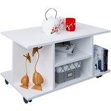 MID.YOU klubska miza findula, bela, 80x40 | Shoptok.si