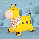  Žuta žirafa za skakanje s maramom 60cm | shoptok.hr