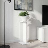  Stalak za biljke Bijeli 25 x 25 5 x 60 5 cm Konstrukcijsko drvo | shoptok.hr