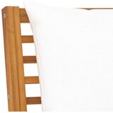  Modularna kutna sofa s krem jastucima masivno bagremovo drvo | shoptok.hr