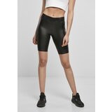 Urban Classics Women's synthetic leather cycling shorts black Cijene