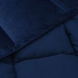 Puni Polna celoletna prevleka Temno modra 240 x 260 cm Mikrovlakna, (5000284394) | Shoptok.si