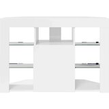  Kotna LED TV omarica Visoki sijaj bela 104 x 40 x 68 cm, (5000092103) | Shoptok.si