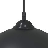  Viseće svjetiljke 2 kom podesive visine E27 crne Ø 30 cm metal | shoptok.hr
