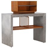 Venture Home modul vanjske kuhinje s ro&amp;scaron;tiljem Velas 90 &amp;times; 120 &amp;times; 60 cm, svijetlosiva Slike
