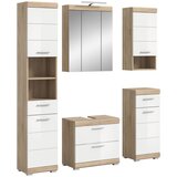 MID.YOU Kopalnica Lambada, Barva Hrasta, Bela, 5-Delna | Shoptok.si