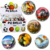  Spužvasta loptica s motivom dinosaura 7cm - motiv biramo nasumično | shoptok.hr
