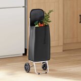 Kolica za kupovinu Crna 35 x 28 x 92 cm Oxford tkanina | shoptok.hr