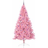  Umjetno predsvijetljeno božićno drvce Ružičasta 240 cm PVC | shoptok.hr