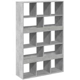 Sobna pregrada boja betona 100x33x156,5 cm konstruirano drvo | shoptok.hr