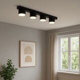 Brilagi LED RGB prigušiva ugradna spot svetiljka MONO 4xGX53/14W/230V Wi-Fi Tuya crna | Eponuda.com