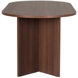 Hanah home Sablin - Walnut Walnut Dining Table | Eponuda.com