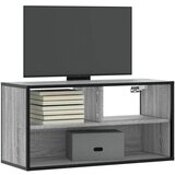 Furnova TV omarica siva sonoma 80x31x39,5 cm inženirski les in kovina, (21922710) Cene