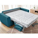 Bobochic Paris Plava sklopiva sofa od samta 225 cm Augustin – | shoptok.hr