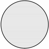 Maison Chic Stensko Ogledalo - Zrcalo - Kozmetično ogledalo črno Ø 50 cm okroglo, (21697772) | Shoptok.si