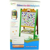  Drvena ploča za učenje 2u1 Magnetic sa brojevima i slovima | shoptok.hr