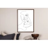 Venture Home poster Faces 30 × 40 cm, bijeli | shoptok.hr