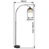 Globo 58227BS - podna lampa newcastle 1xE27/60W/230V | Eponuda.com