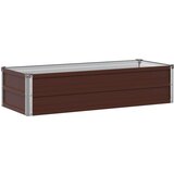  Povišeni vrtni krevet Smeđa 100 x 40 x 24 cm | shoptok.hr
