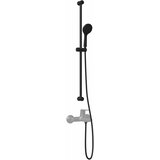  Set sustava za tuš Crna 101 cm Nehrđajući čelik | shoptok.hr