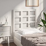  Uzglavlje za krevet bijelo 80,5x4x100 cm od masivne borovine | shoptok.hr