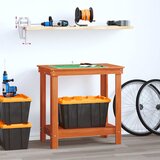  Radni stol Vosak Smeđa 80 x 50 x 80 cm Masivna borovina | shoptok.hr