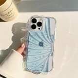 INORCO Za iPhone 13 Pro 6,1-palčni ovitek za telefon v slogu morske školjke, mehak TPU z bleščicami, epoksi zvezdna zaščitna prevleka, (22036069) | Shoptok.si