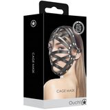 Ouch maska iz umetnega usnja (črna) Cene