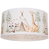  Dečije plafonsko svetlo KIDS ROOM 1xE27/60W/230V, prečnika 40 cm, sa motivom životinjica | Eponuda.com