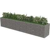  Visoka greda gabion pocinkano jeklo 540x90x100 cm | Shoptok.si