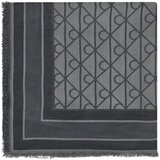 Calvin Klein Jeans Šali & Rute EMBLEM AOP JACQUARD SQUARE SCARF LV04F8080G Črna Cene