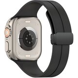 Techsuit Zamjenski remen - Apple Watch 1 / 2 / 3 / 4 / 5 / 6 / 7 / 8 / 9 / SE / SE 2 / Ultra / Ultra 2 (42 / 44 / 45 / 49mm) - Crna Cijene