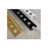  Aluminijumska ravna završna lajsna P6 Crna | ePonuda.com