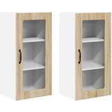 vidaXL zidni kuhinjski ormarić 2 pcs sonoma hrast 40 x 31 x 80 cm | shoptok.hr
