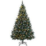 vidaXL Umetna novoletna jelka 300 LED diod 210 cm | Shoptok.si