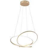  LED zatemnitvena viseča svetilka v zlati barvi Darvin – | Shoptok.si
