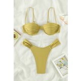 Beloved Dvodelne kopalke HONOLULU zlate | Shoptok.si
