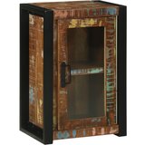 vidaXL stenska kopalniška omara Večbarvna 40x30x60 cm iz trdnega lesa | Shoptok.si
