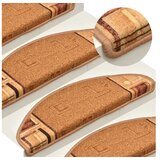  Otirači za stepenice samoljepljivi 5 kom 65 x 25 cm bež | shoptok.hr