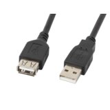 Lanberg Elberg Cable 2,0 moški ženski 0,7m črna, (21214449) | Shoptok.si