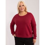 BASIC Feel Good Sweatshirt-RV-BL-6326.02X-burgundy | Shoptok.si