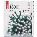 Emos led božična veriga, 18 m, zunanja in notranja, hladna bela, programi D4AC09 | Shoptok.si