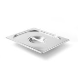 Hendi jeklen pokrov za gn kitchen line z izrezom za zajemalko gn 1/4 - 806951, (21384360) | Shoptok.si